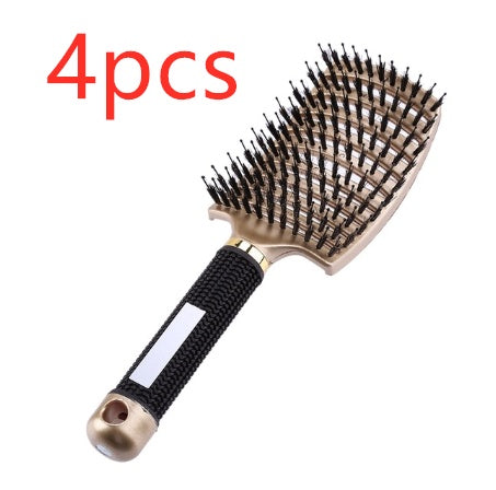 Hairbrush Anti Kit Brushy Women Detangler Hair Brush Bristle Nylon Scalp Massage Teaser Hair Brush Comb Hairbrush Anti Kit Brushy Women Detangler Hair Brush Bristle Nylon Scalp Massage Teaser Hair Brush Comb